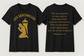Les Sentinelles - Gold Wordings T-Shirt
