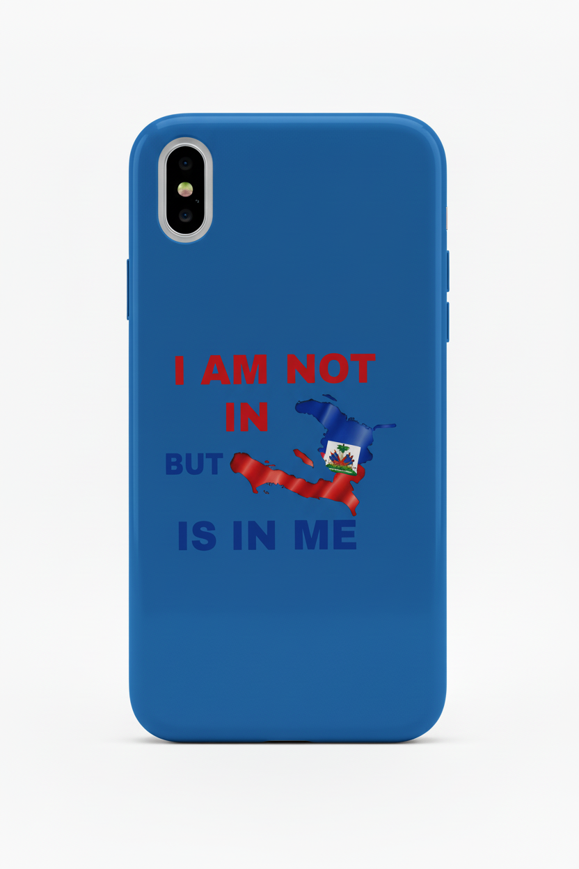 Blue Haiti Pride Phone Case