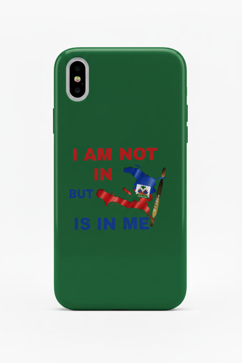 Forest Green Haiti Pride Phone Case