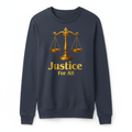 Justice for All Navy Sweatshirt