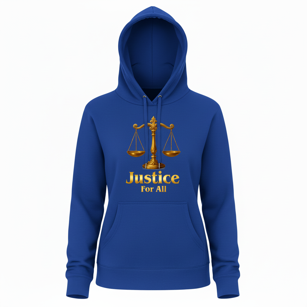 Justice for All Royal Blue Hoodie