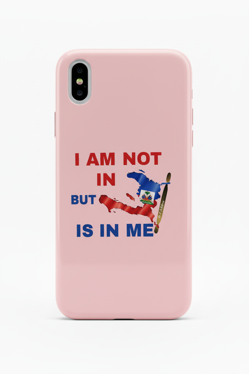 Pink Haiti Pride Phone Case