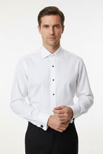 "Richard" White Spread Collar Shirt