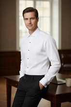 "Richard" White Spread Collar Shirt